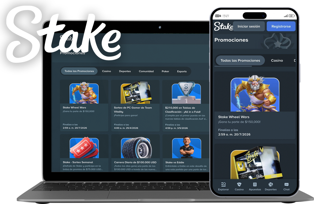 Bonos y promociones en Stake
